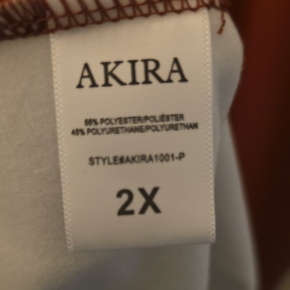 AKIRA PLUS size Rust Slip Dress 2x - Picture 11 of 16